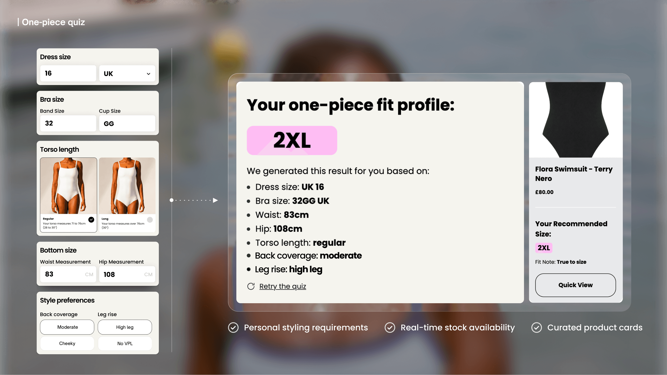 Brarista's one-piece quiz on the JUNK LDN site