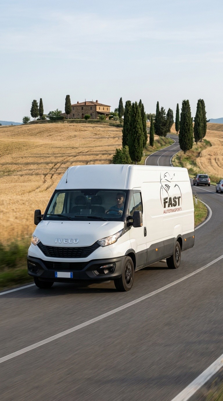 Furgone FAST per trasporto moto a Prato