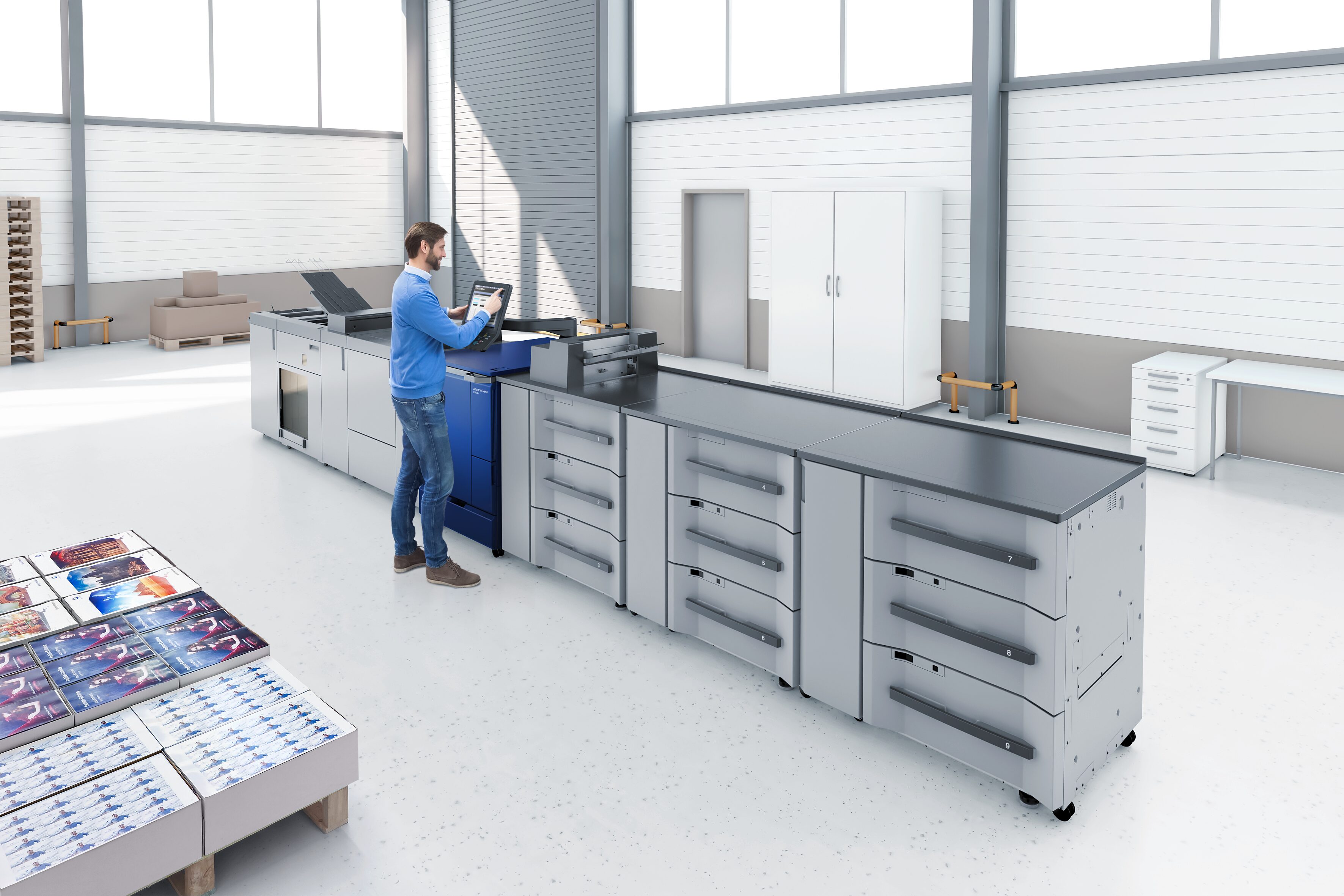 AccurioPress C7100e Location Picture