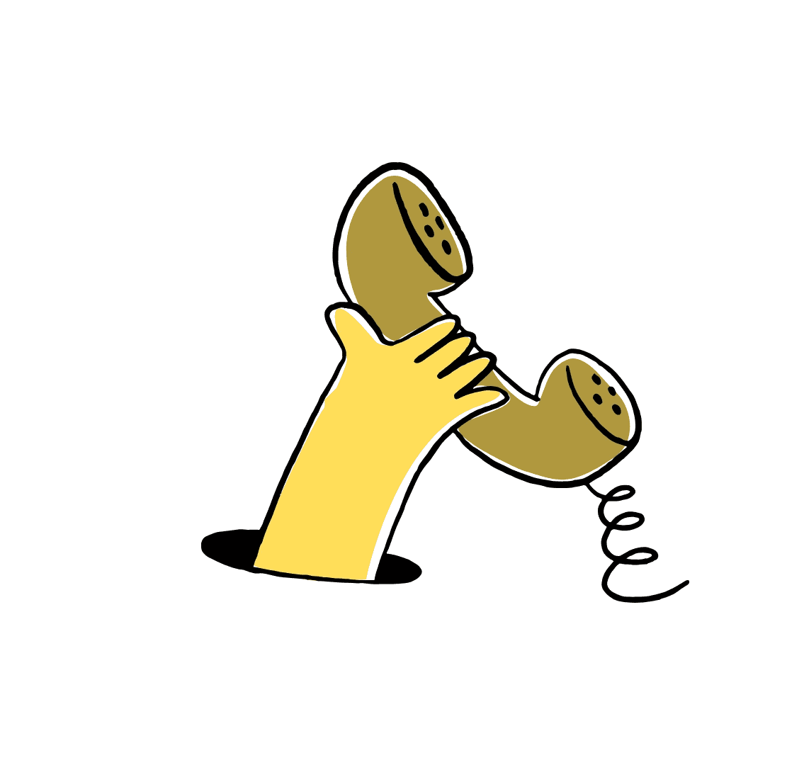 Construction workers review plans at a job site.