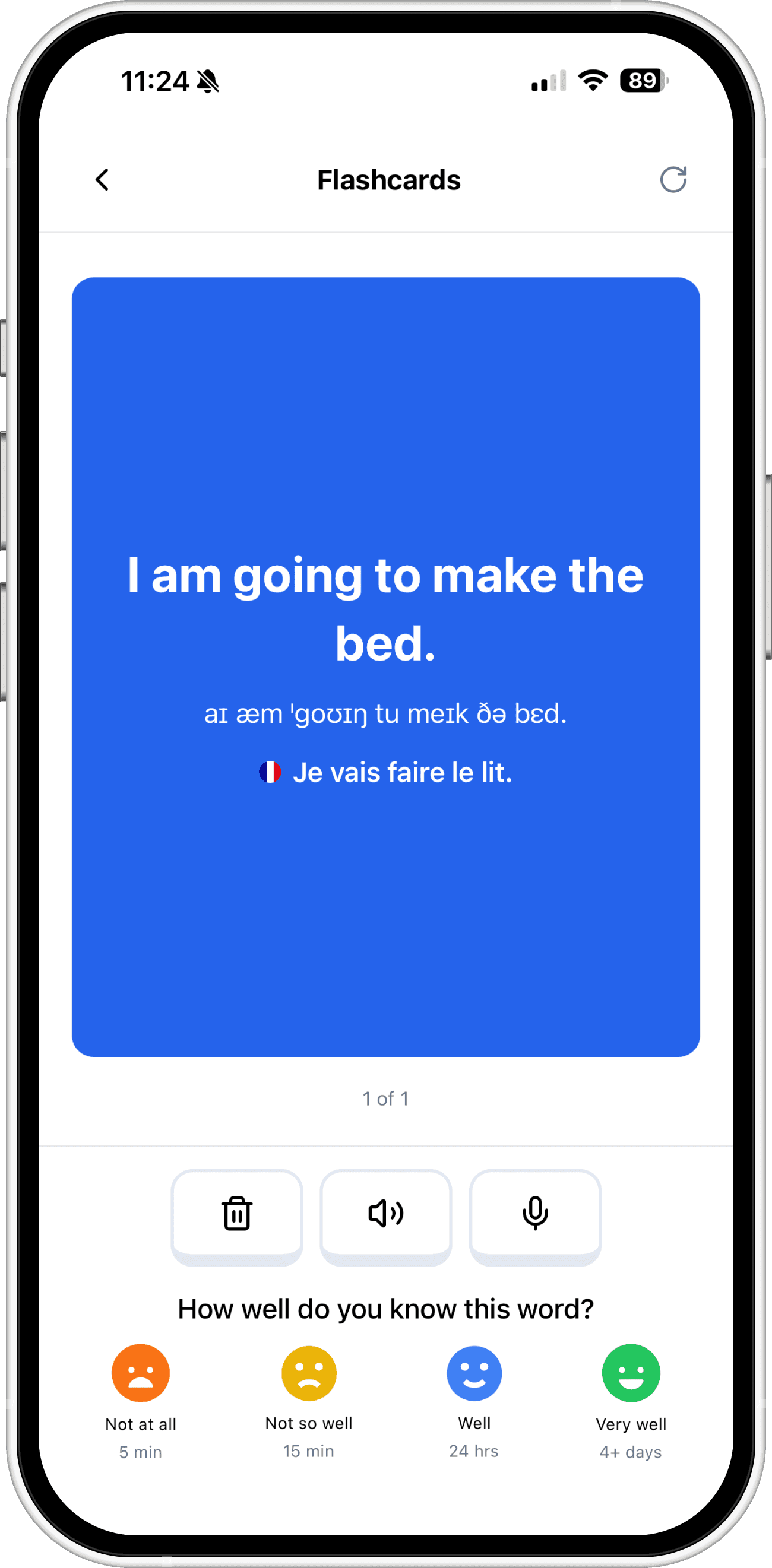 Gold iPhone displaying a habit tracking stats screen with a green and pink progress bar showing 454 successful days and 23 failed days, on a minimal white interface.