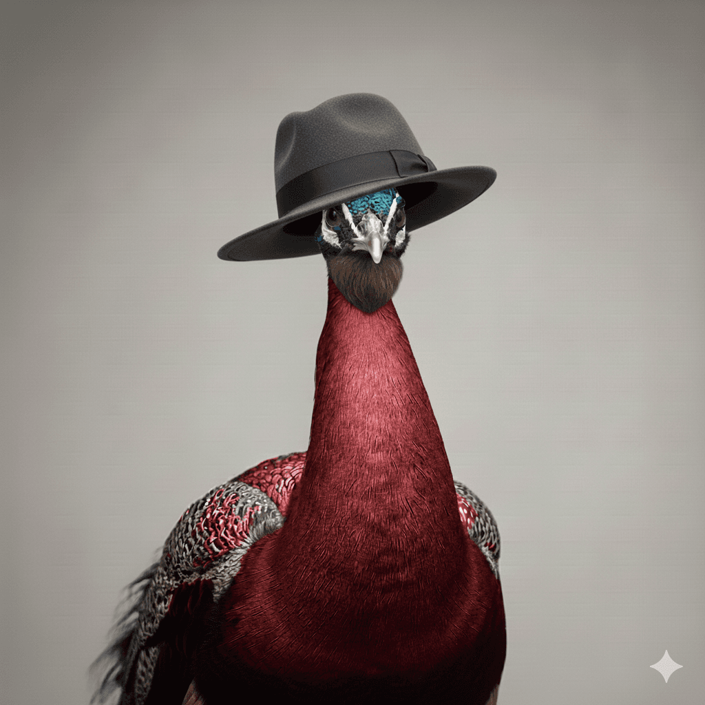 Portrait  of a young man with glasses