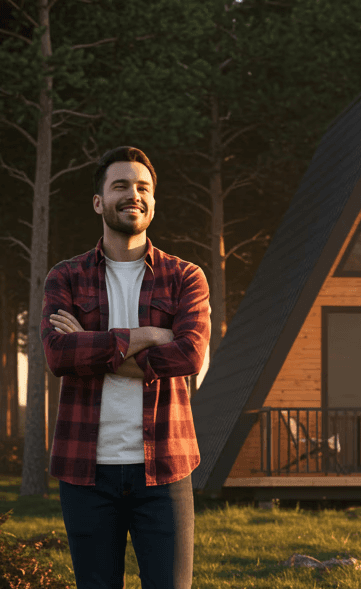 kids lying on a glass land and smiling