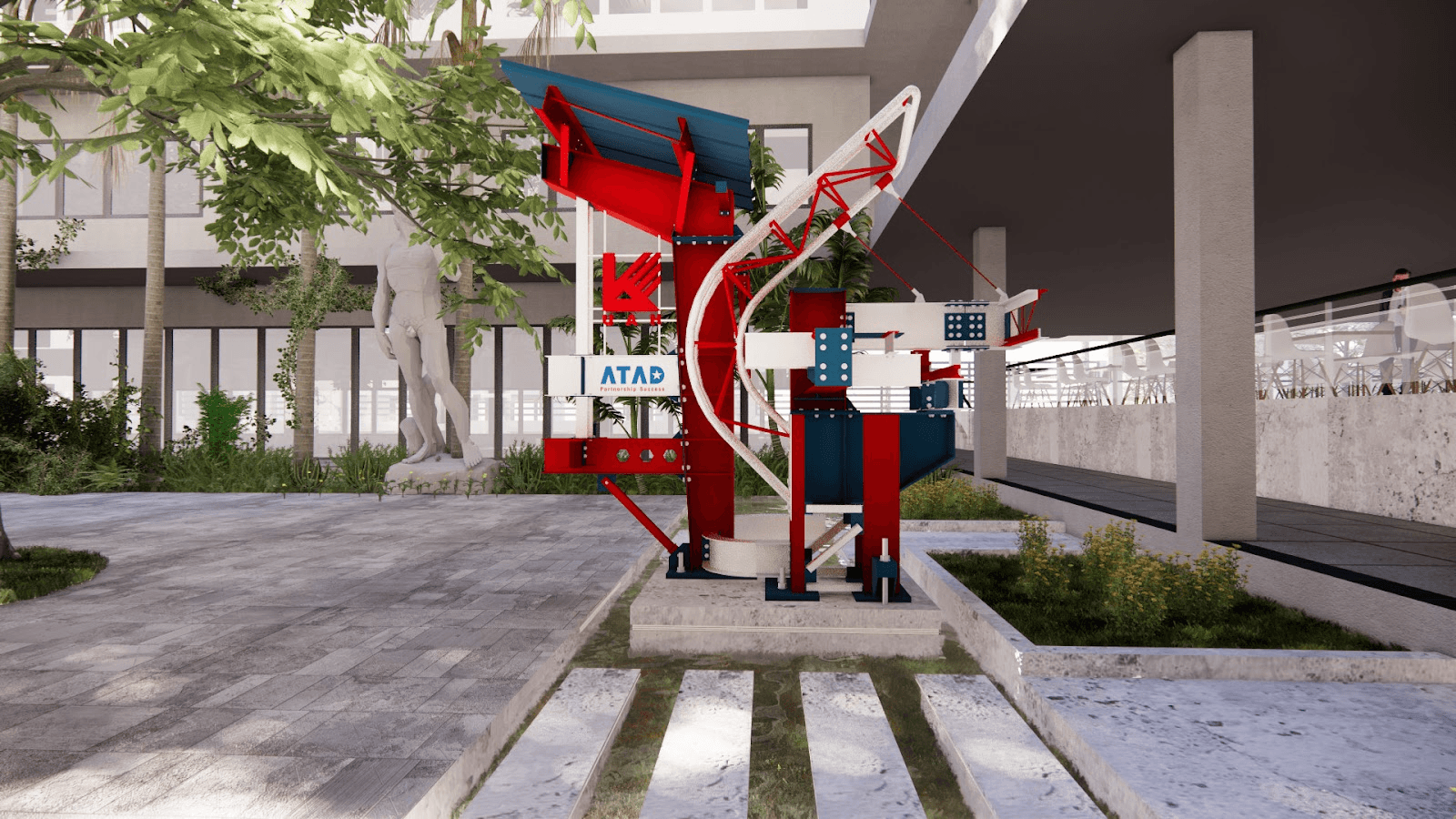 CHẤM GIẢI CUỘC THI THIẾT KẾ “CÂY KẾT CẤU THÉP”