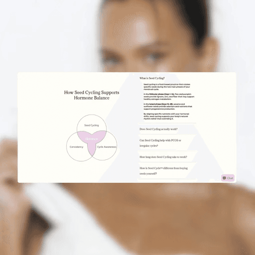 Projet Seed Cycle – création d’un site web professionnel au Québec avec navigation fluide et design attractif.