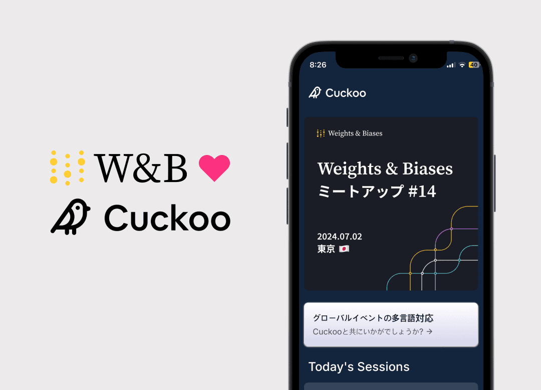 W&B loves Cuckoo