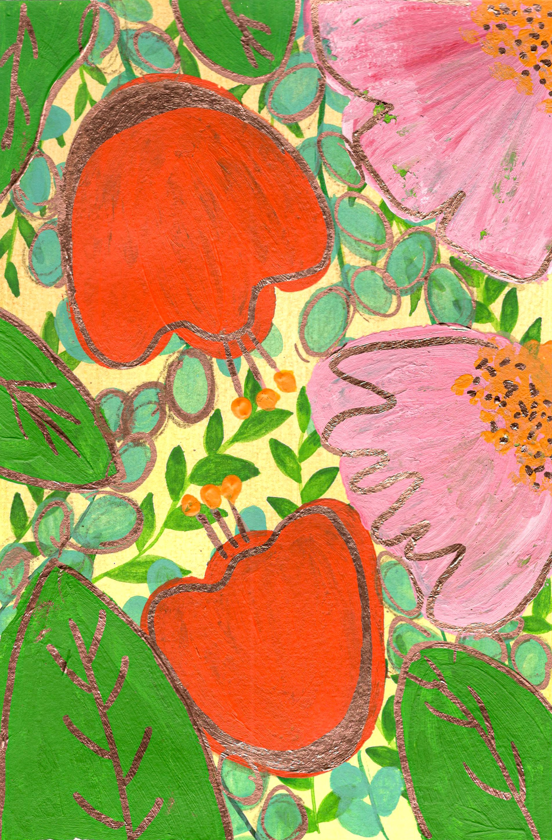 Bloom Garden Art Tee