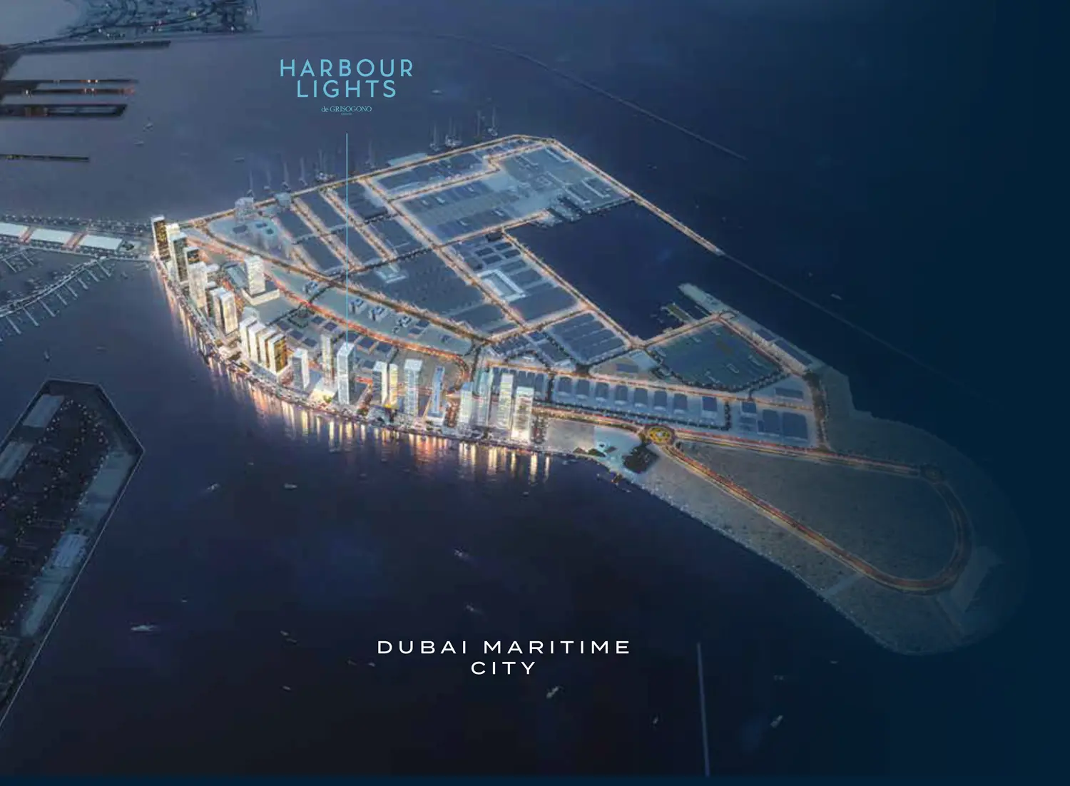 damac harbour lights location