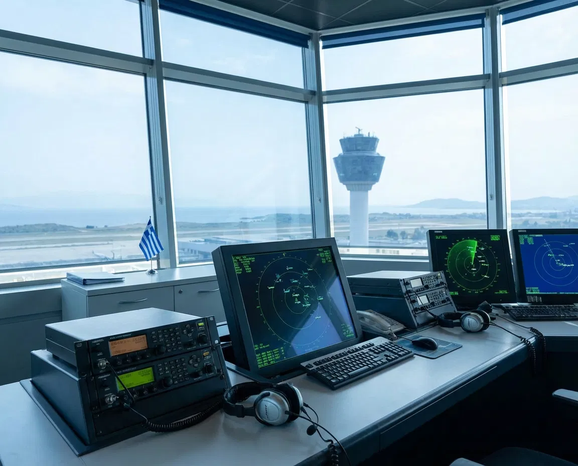 Modern air traffic control operations environment in Greece