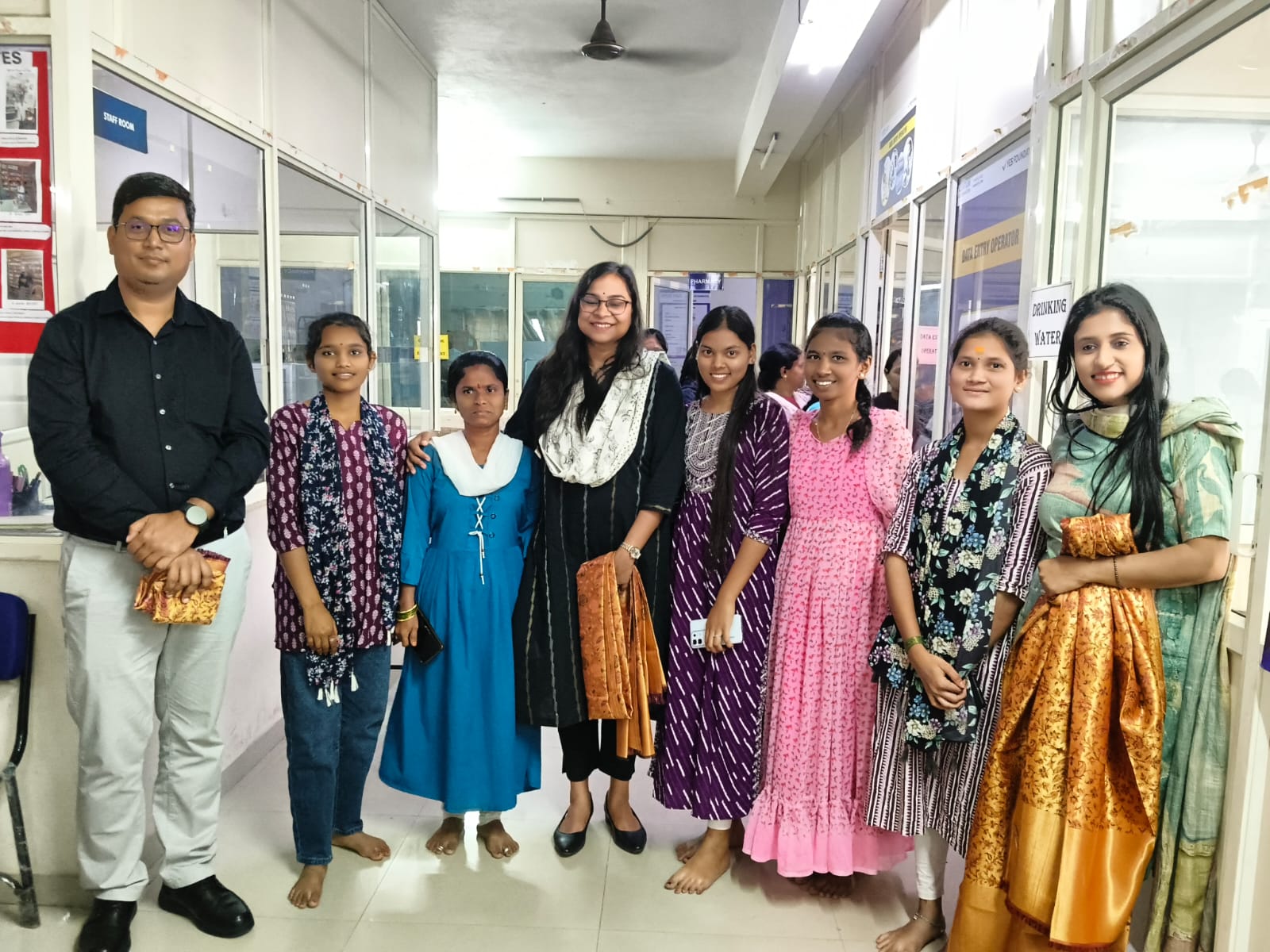 Centre visit by Centum team