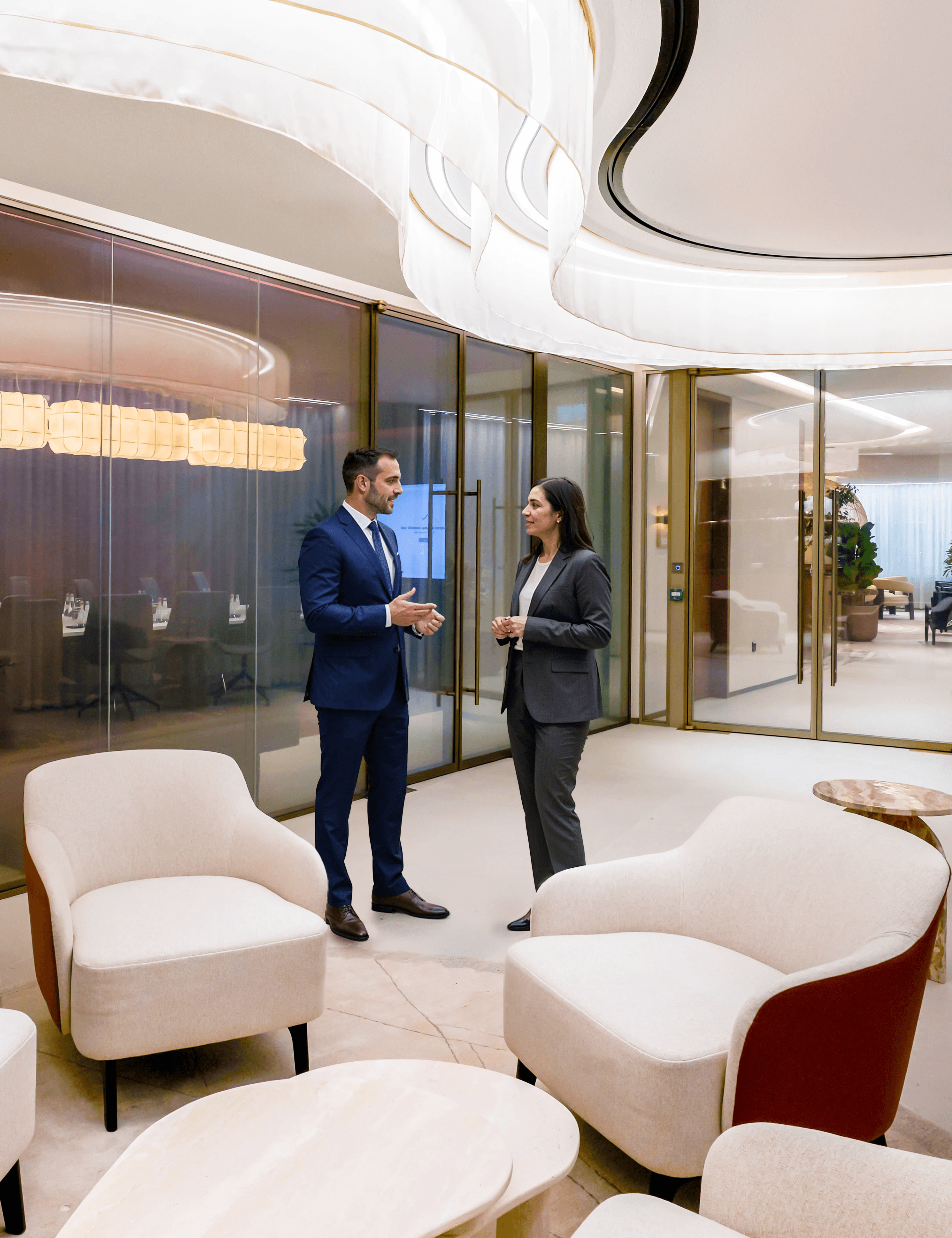 KAFD, the leading financial hub in Riyadh. 