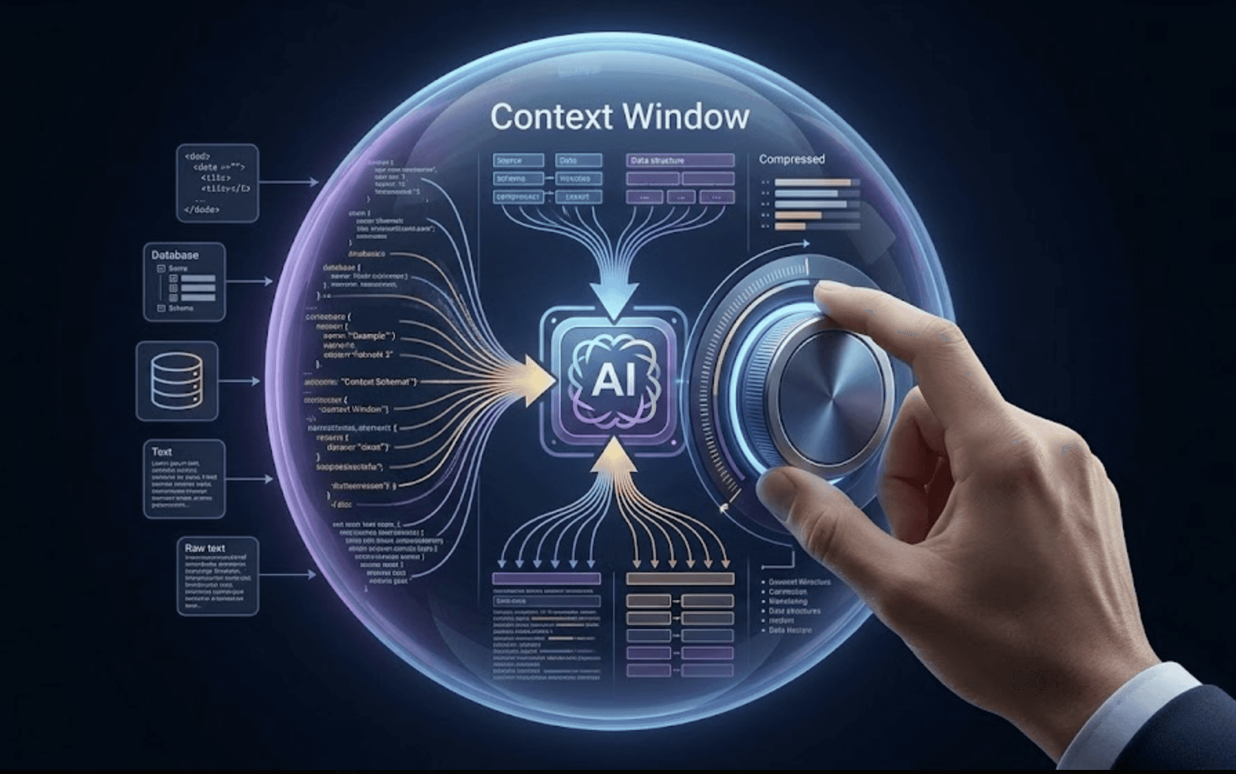 Context design for the future of software engineering and AI data integration.