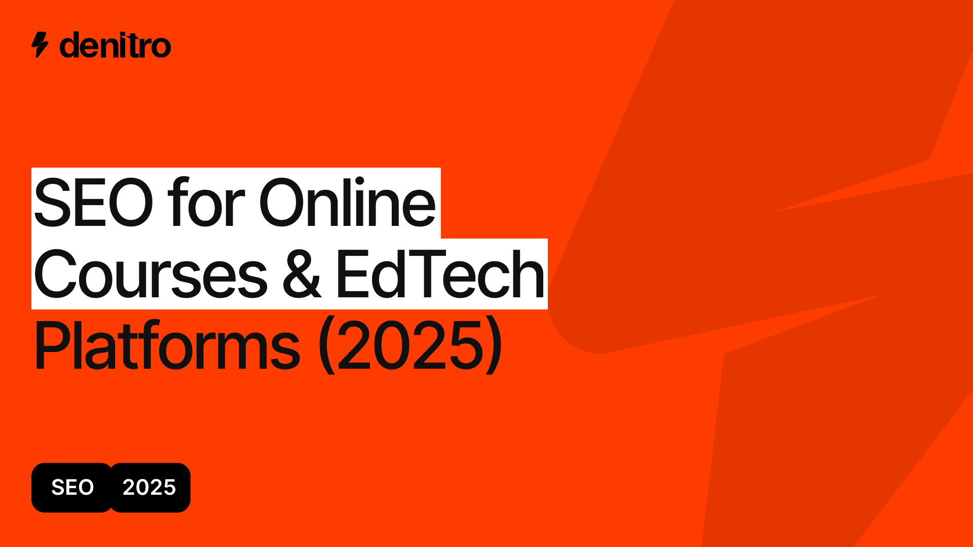 SEO for Online Courses & EdTech Platforms