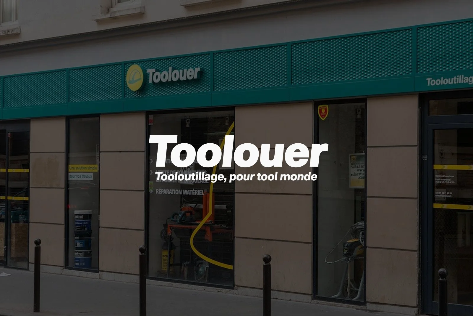 Projet de refonte e-commerce Toolouer par Le Studio Design, location et vente d'outillage professionnel