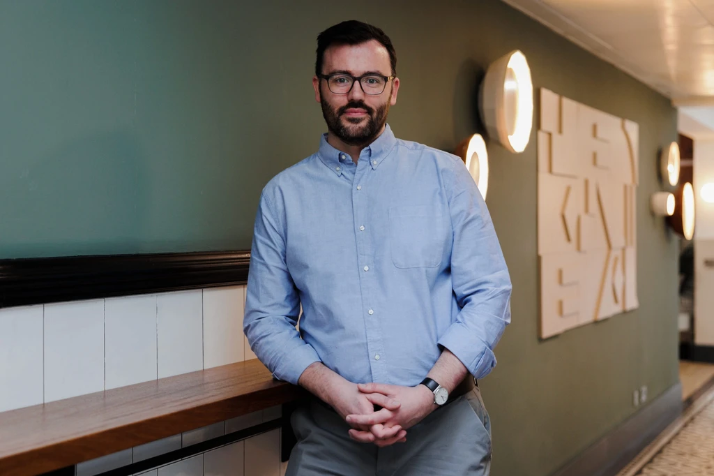 Portrait of Ben Williams, founder of Tiedot