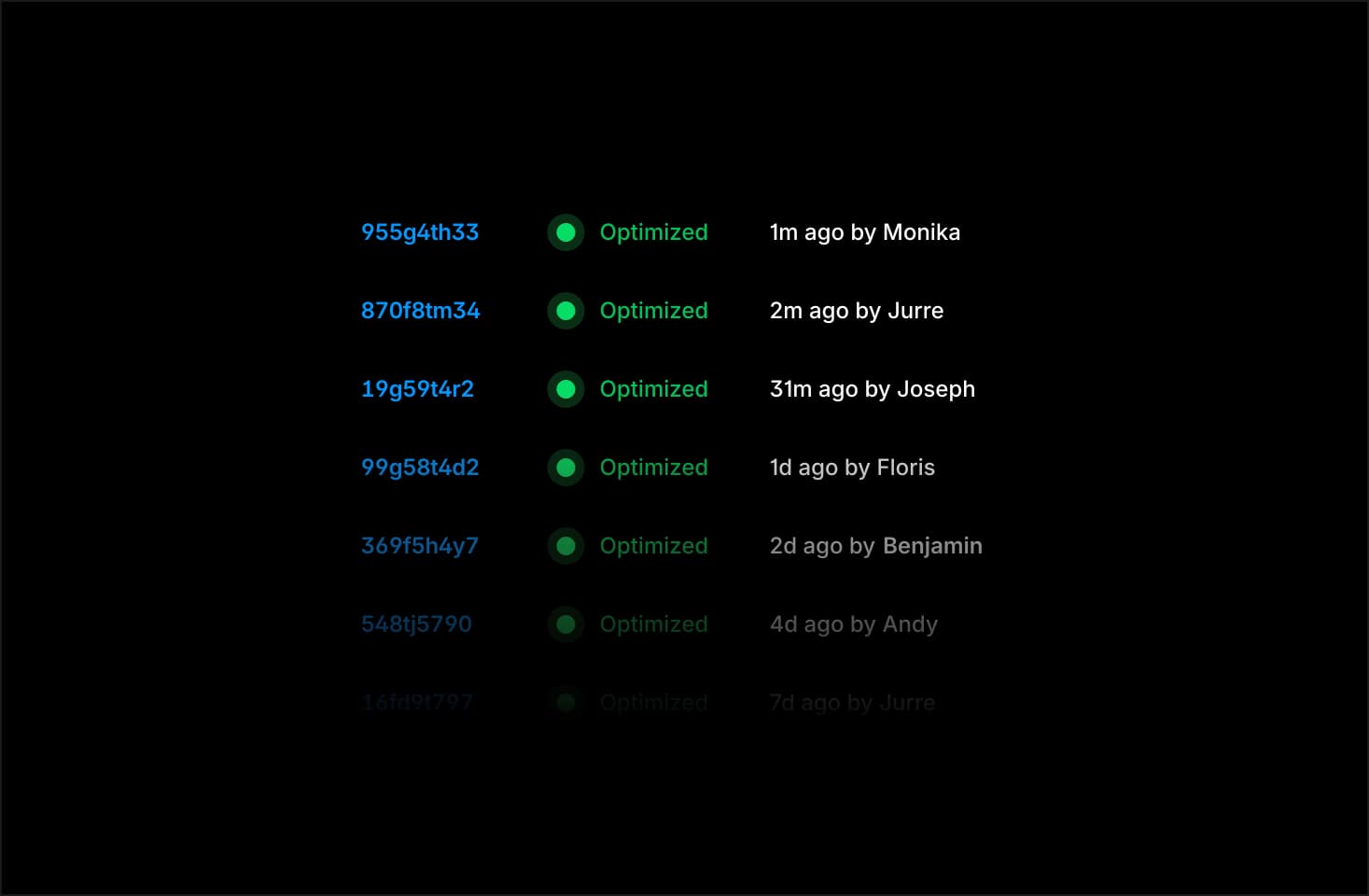 Version history and rollback