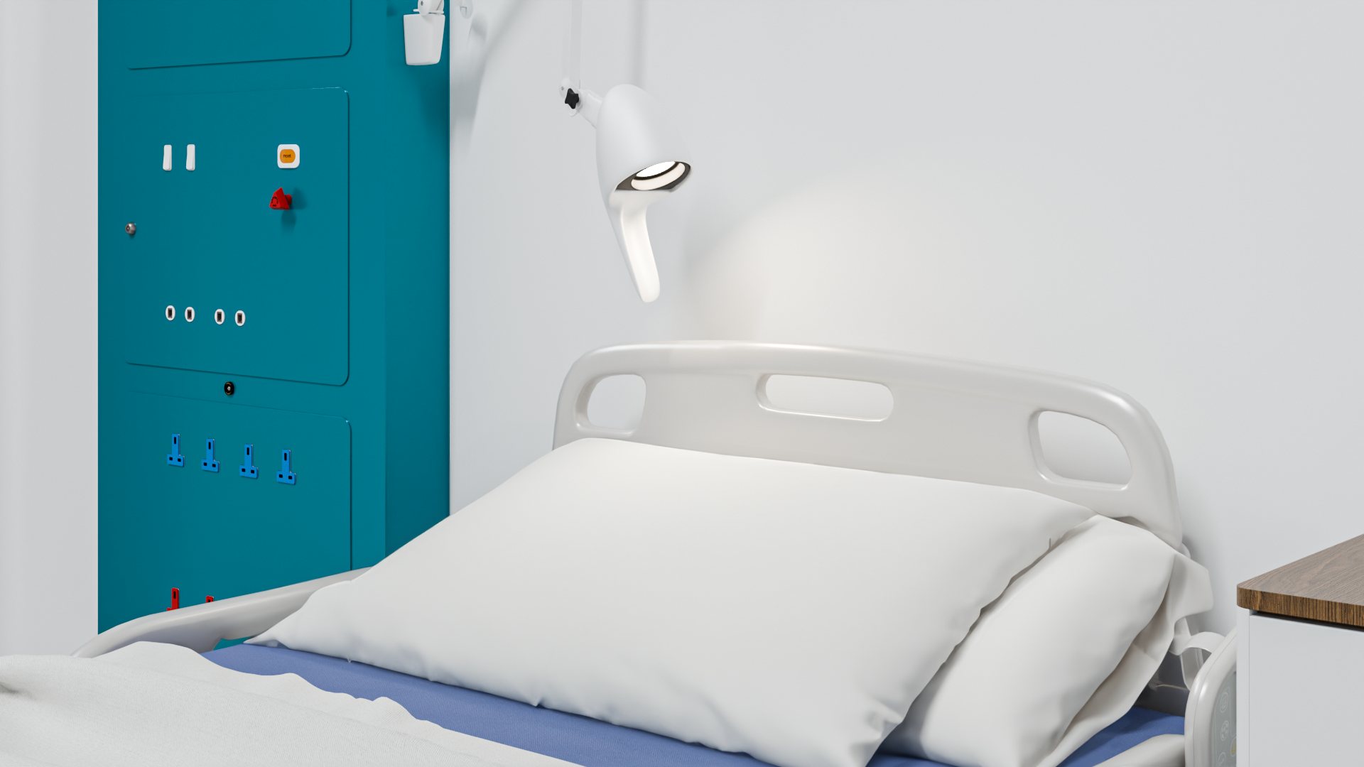 The Hygipod MSU, highlighting its key features