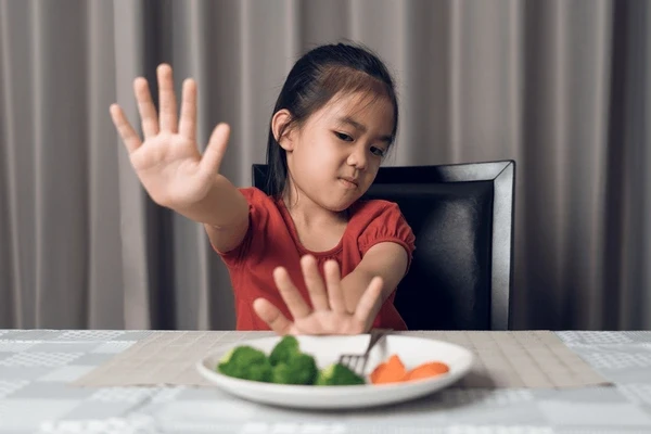 Child refusing food