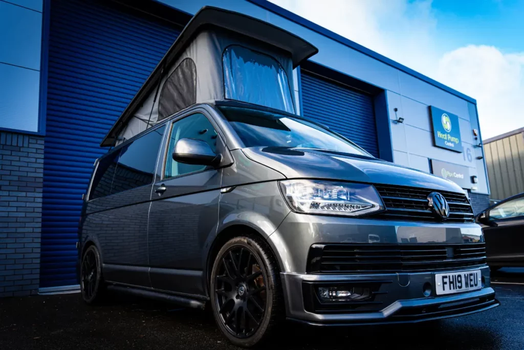 VW Campervan with Storm pop top