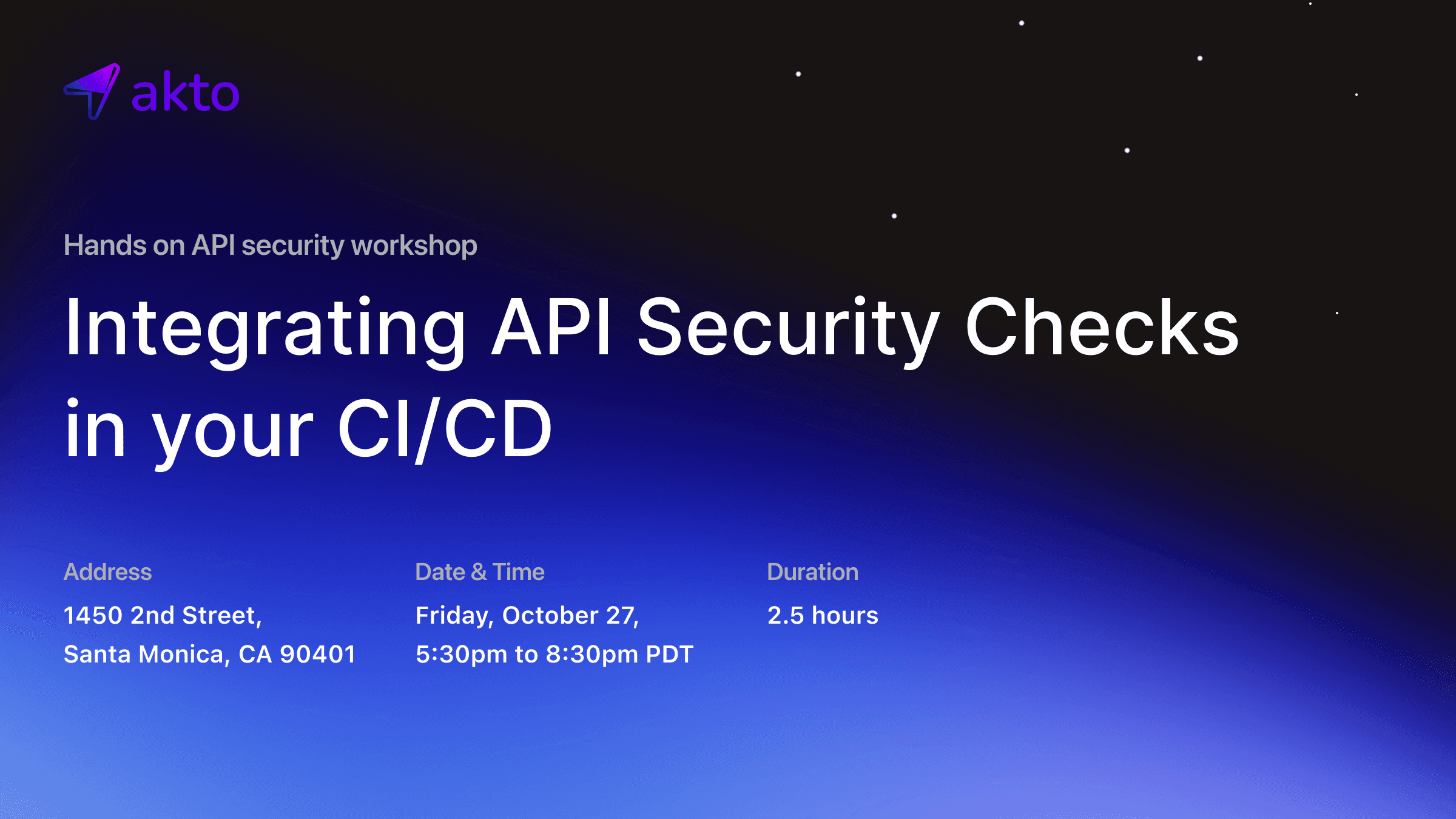 LA API workshop