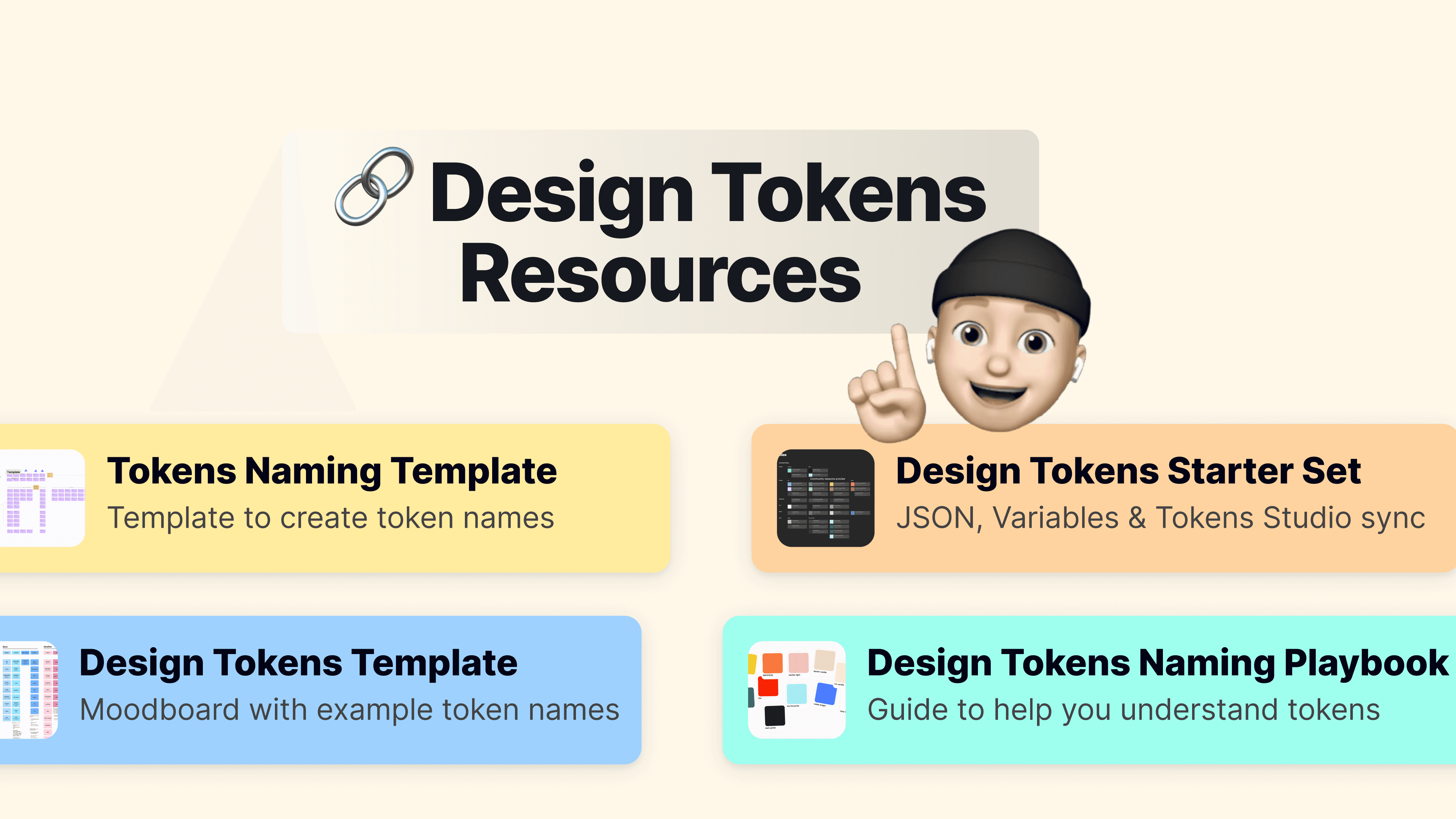 Design Tokens resources for design systems