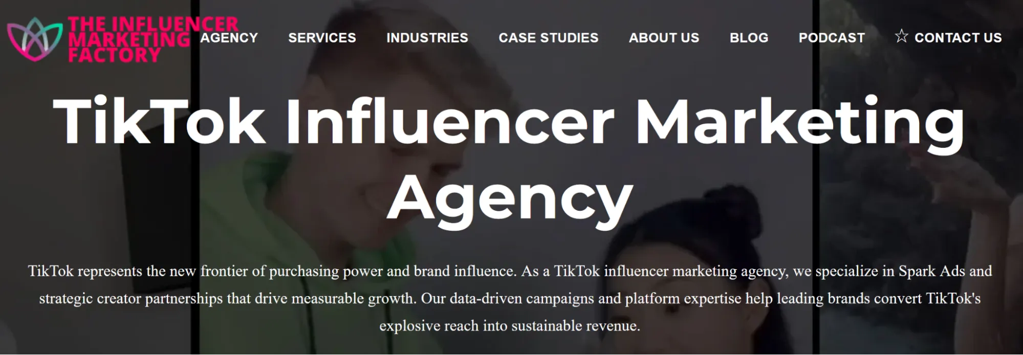 Top TikTok Agency - Influencer Marketing Factory