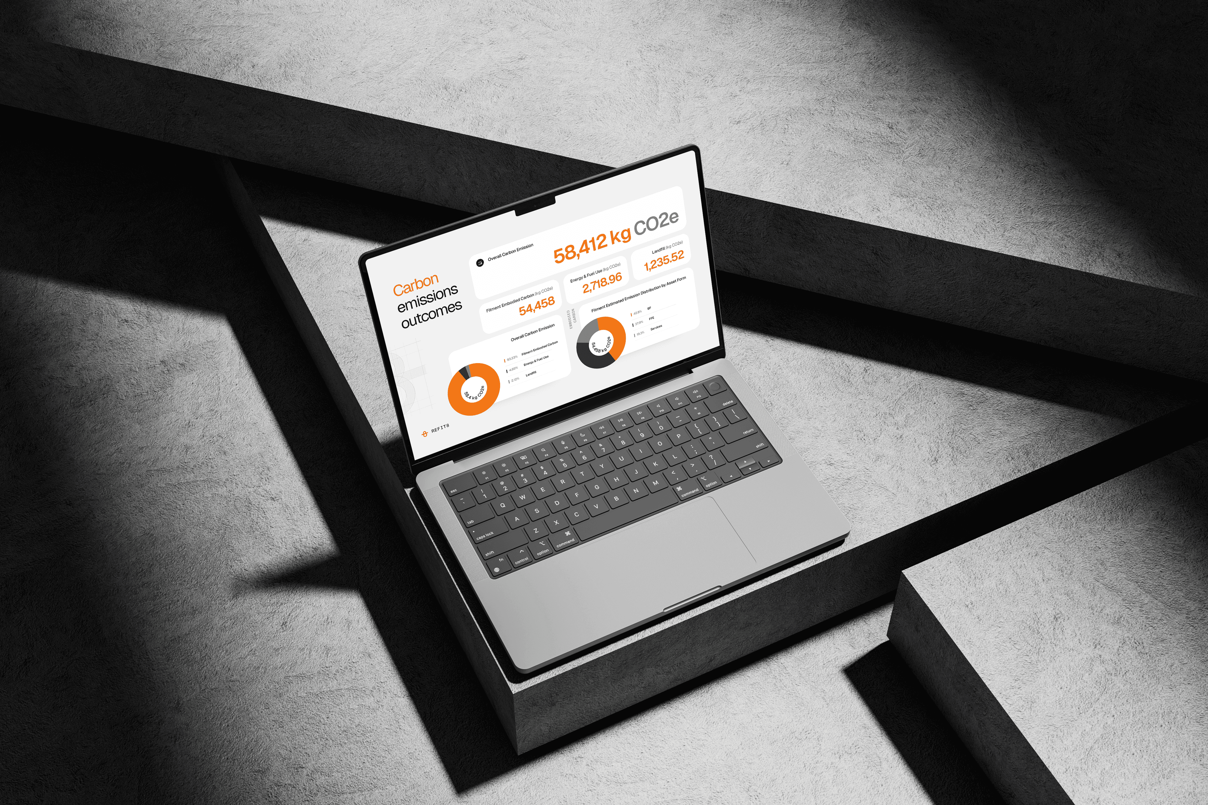 A work team around the desk