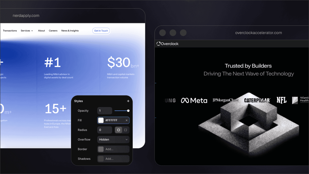 Social proof on landing page