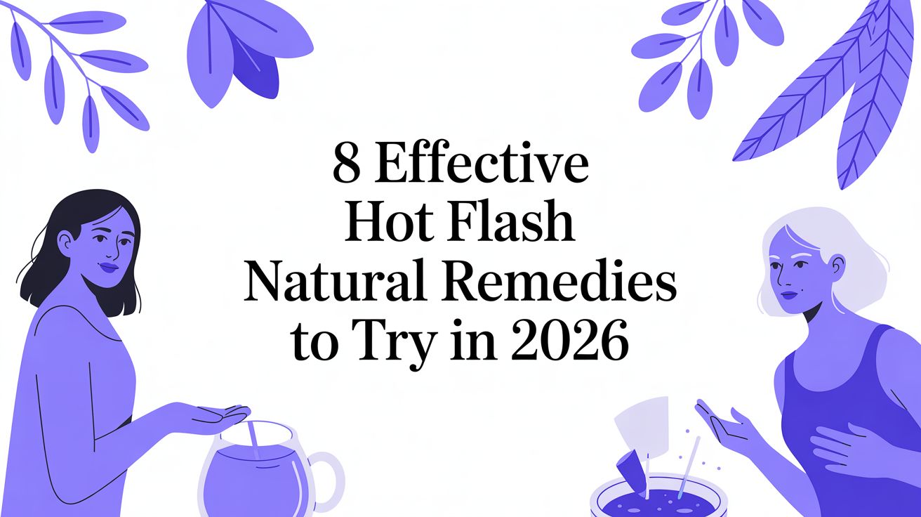 8 Effective Hot Flash Natural Remedies to Try in 2026