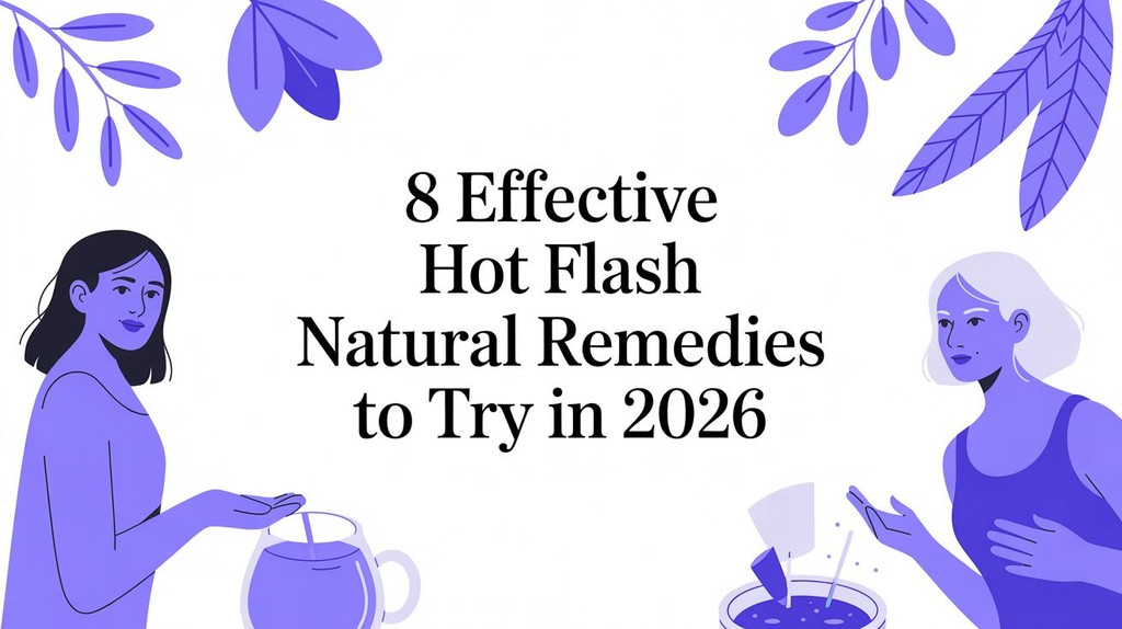 8 Effective Hot Flash Natural Remedies to Try in 2026