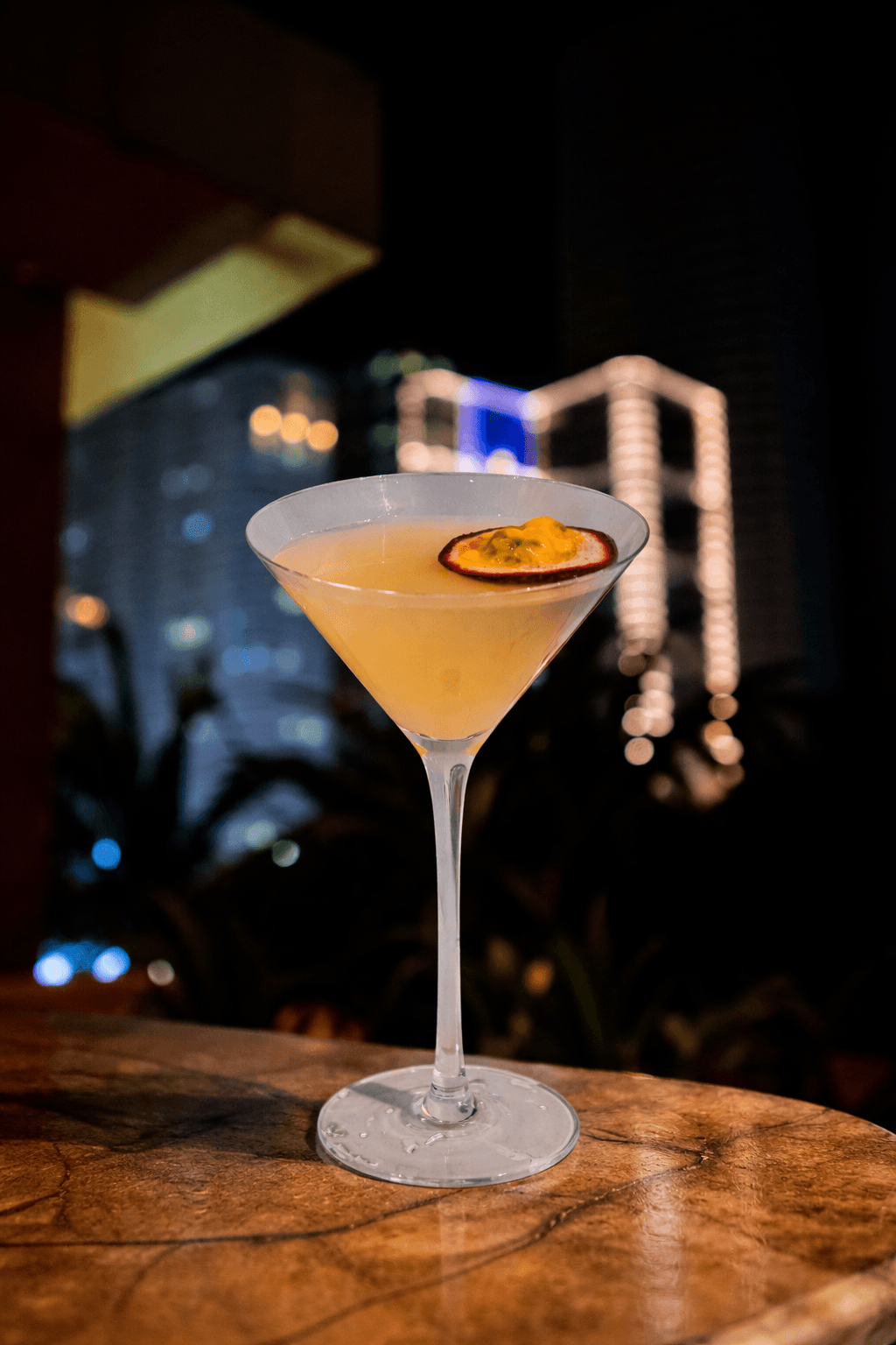 Signature cocktails at The Roof rooftop bar, Da Nang