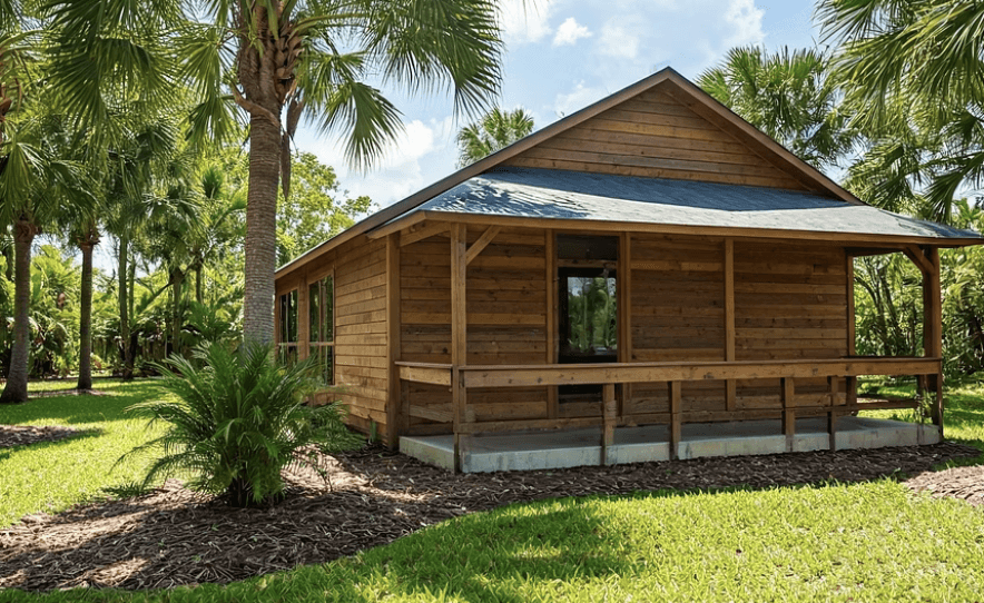 Rooftop solar panel array in bright sunlight