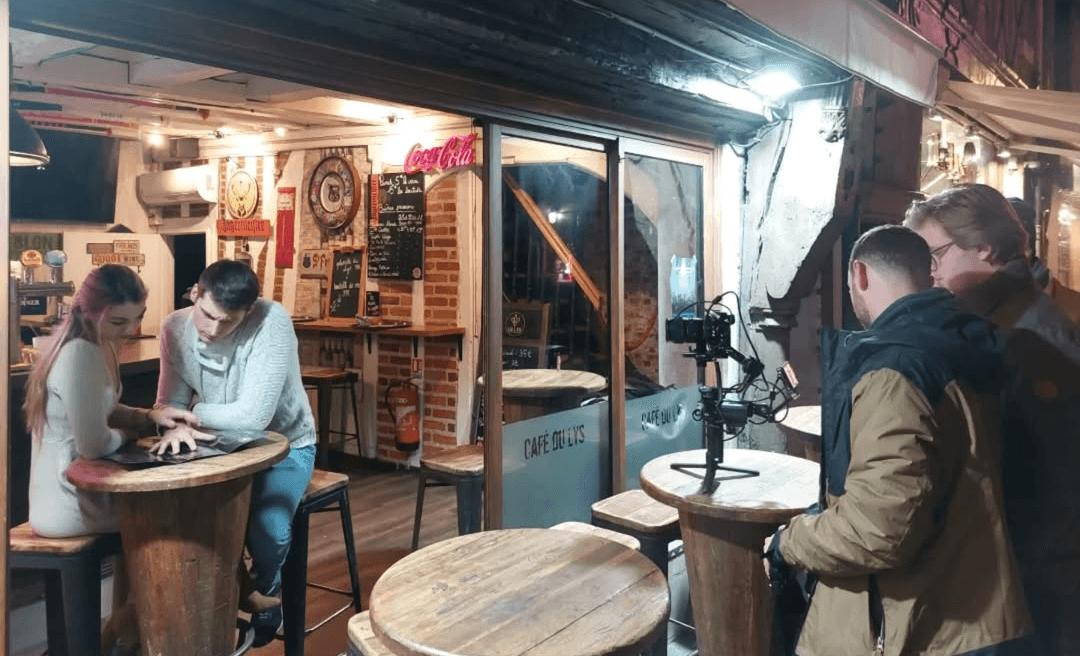 a black female model