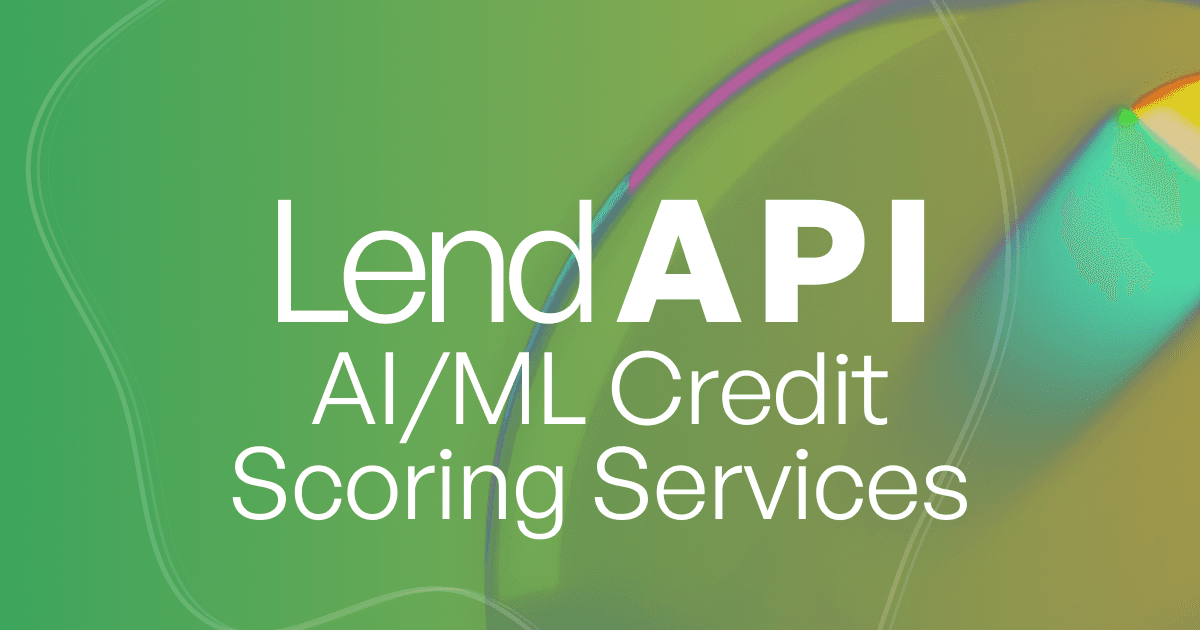 LendAPI AI/ML Credit Scoring Services