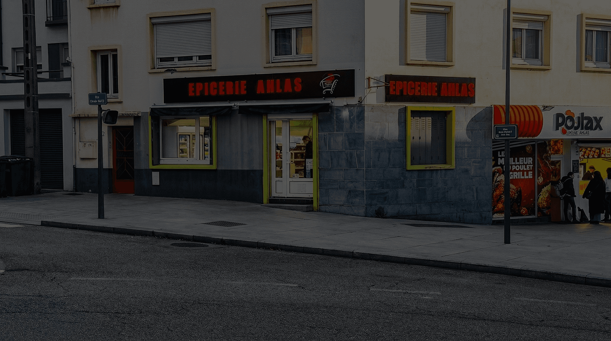Devanture Epicerie Ahlas