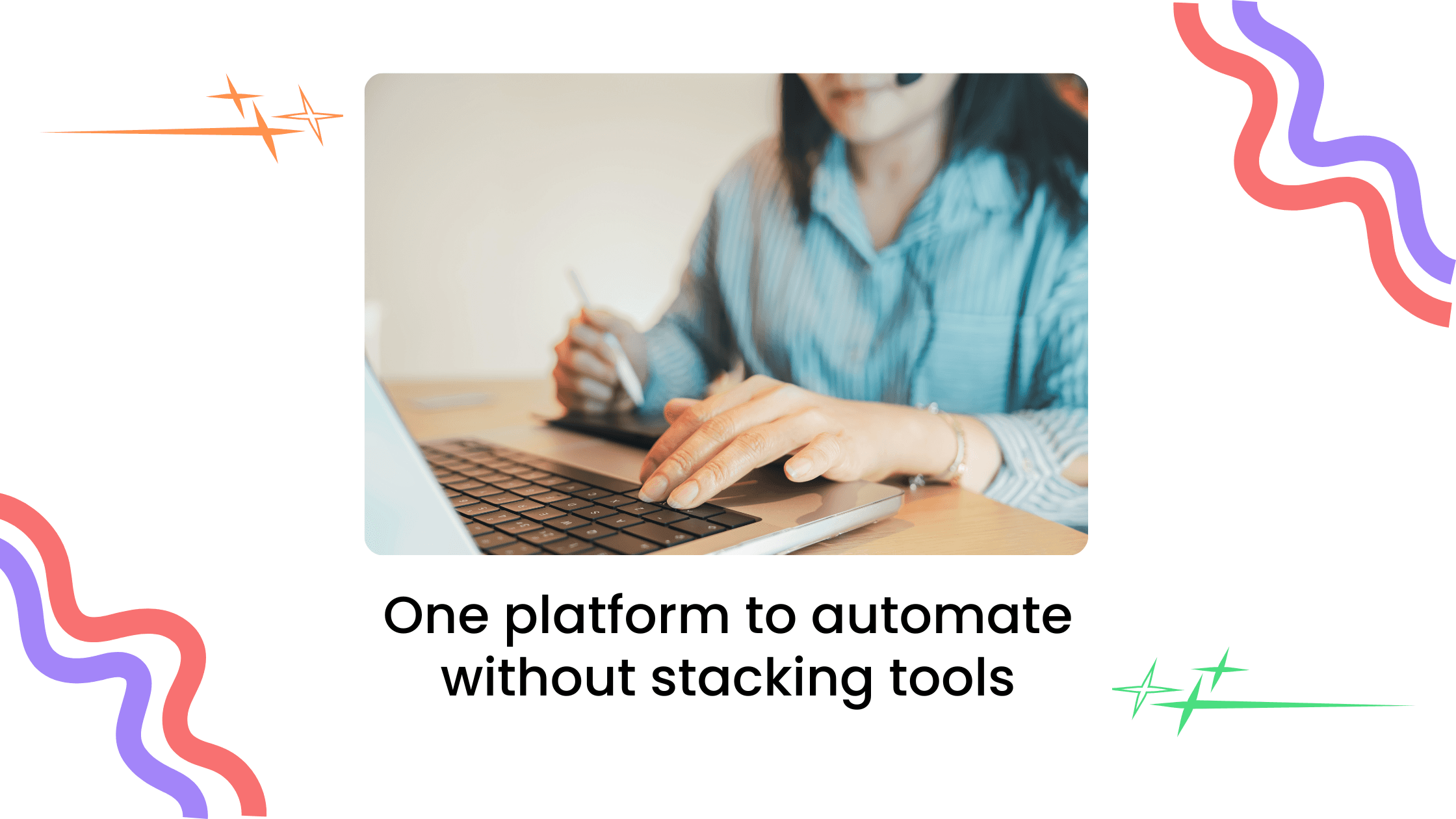 Coach working on a laptop representing an all-in-one platform for automating coaching community engagement
