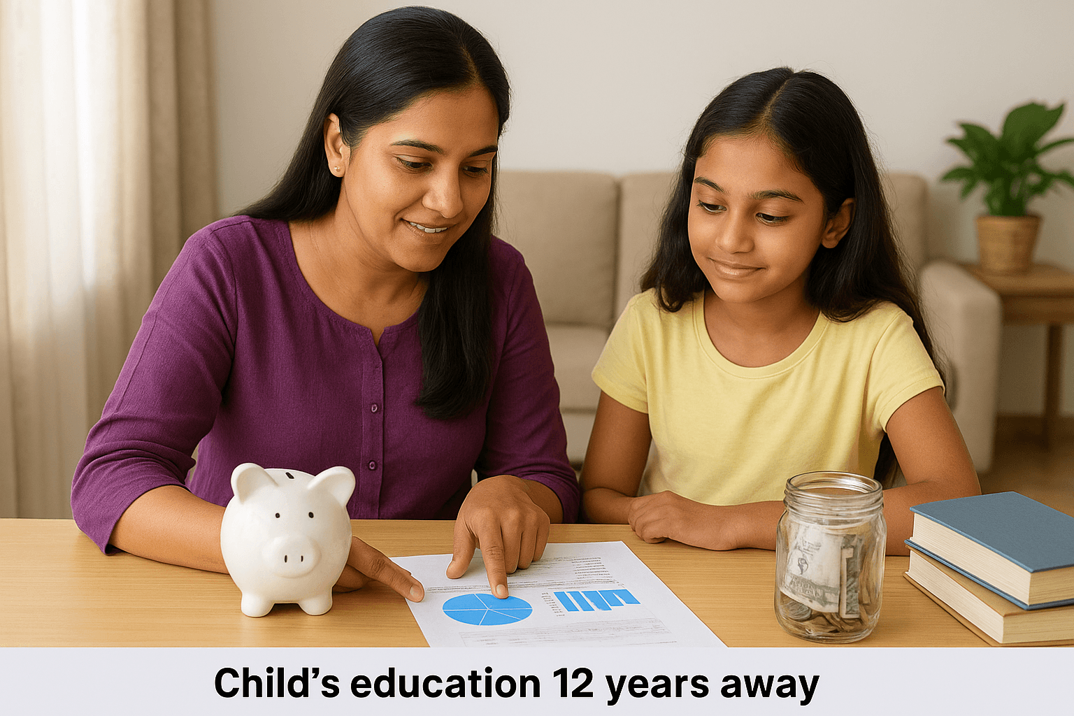 Child's education 12 years away