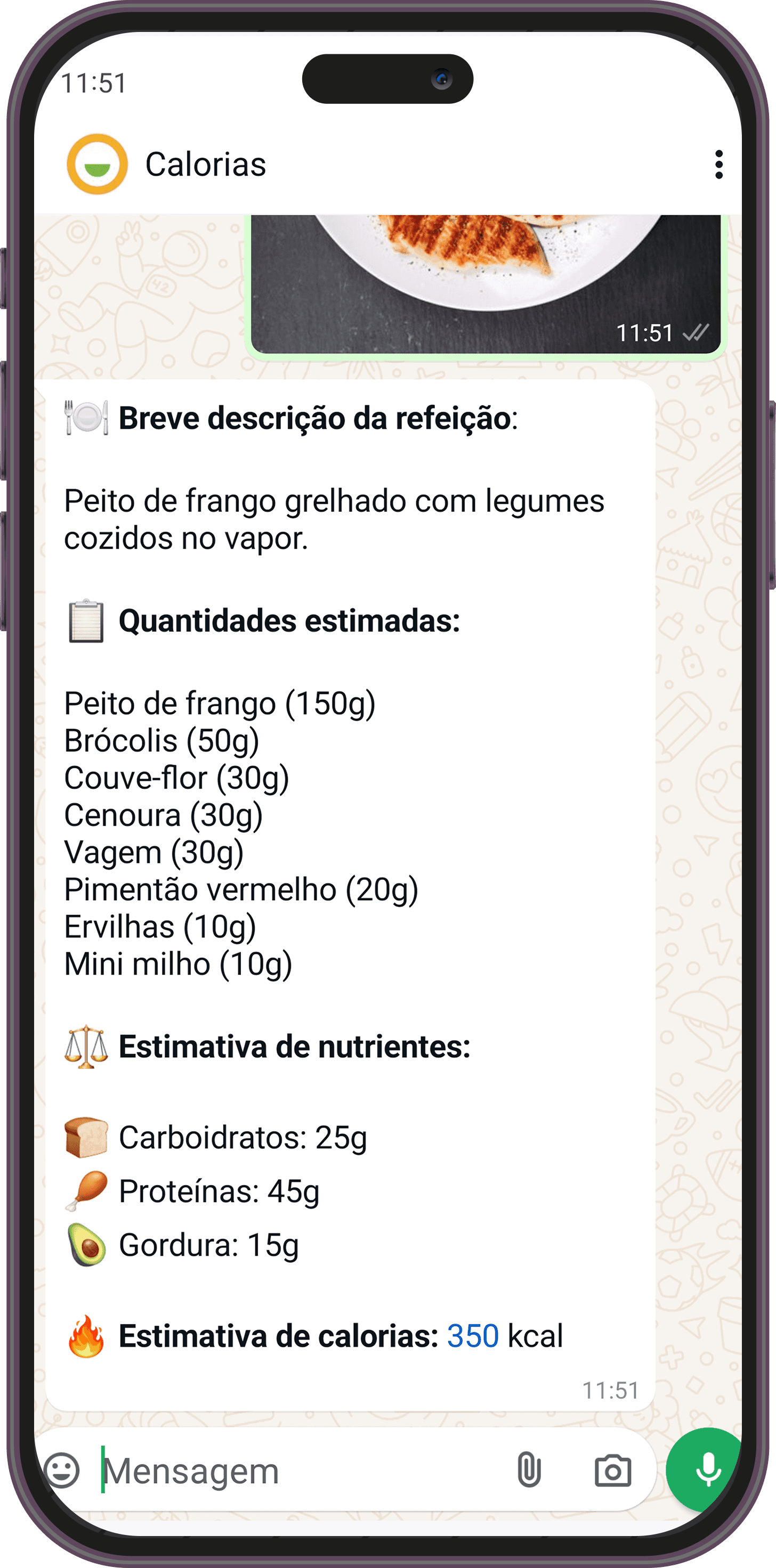 Calcular Quantas Calorias