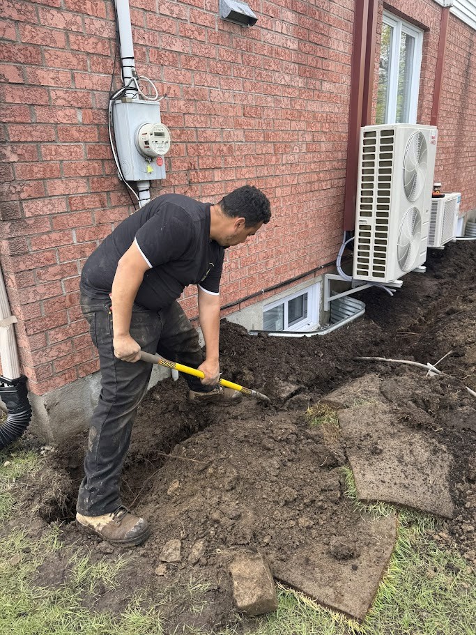 Gardener team at work