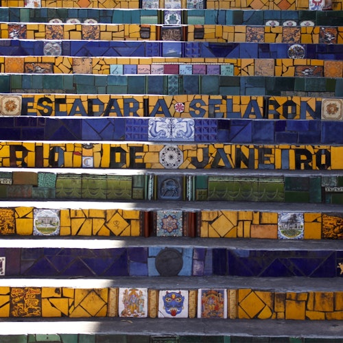 導覽聖特蕾莎和塞拉隆階梯步行之旅票，里約熱內盧