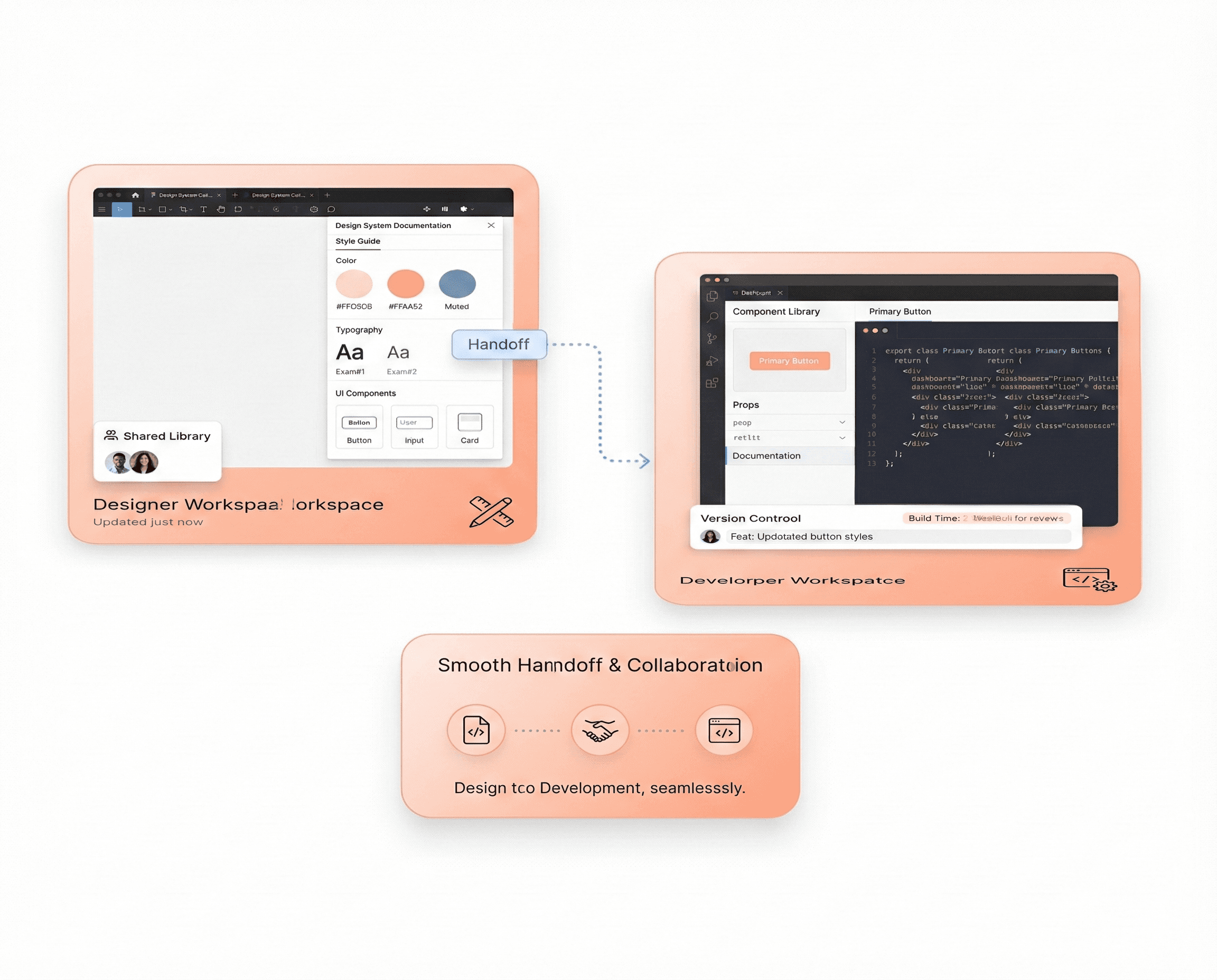Comparison of traditional frontend development timelines versus AI-augmented development delivering production-ready applications in weeks