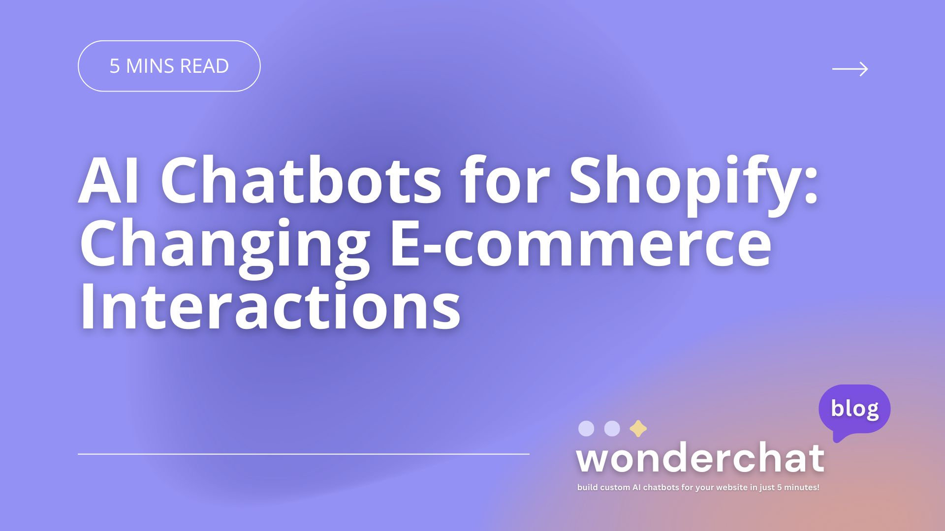 AI Chatbots for Shopify: Changing E-commerce Interactions