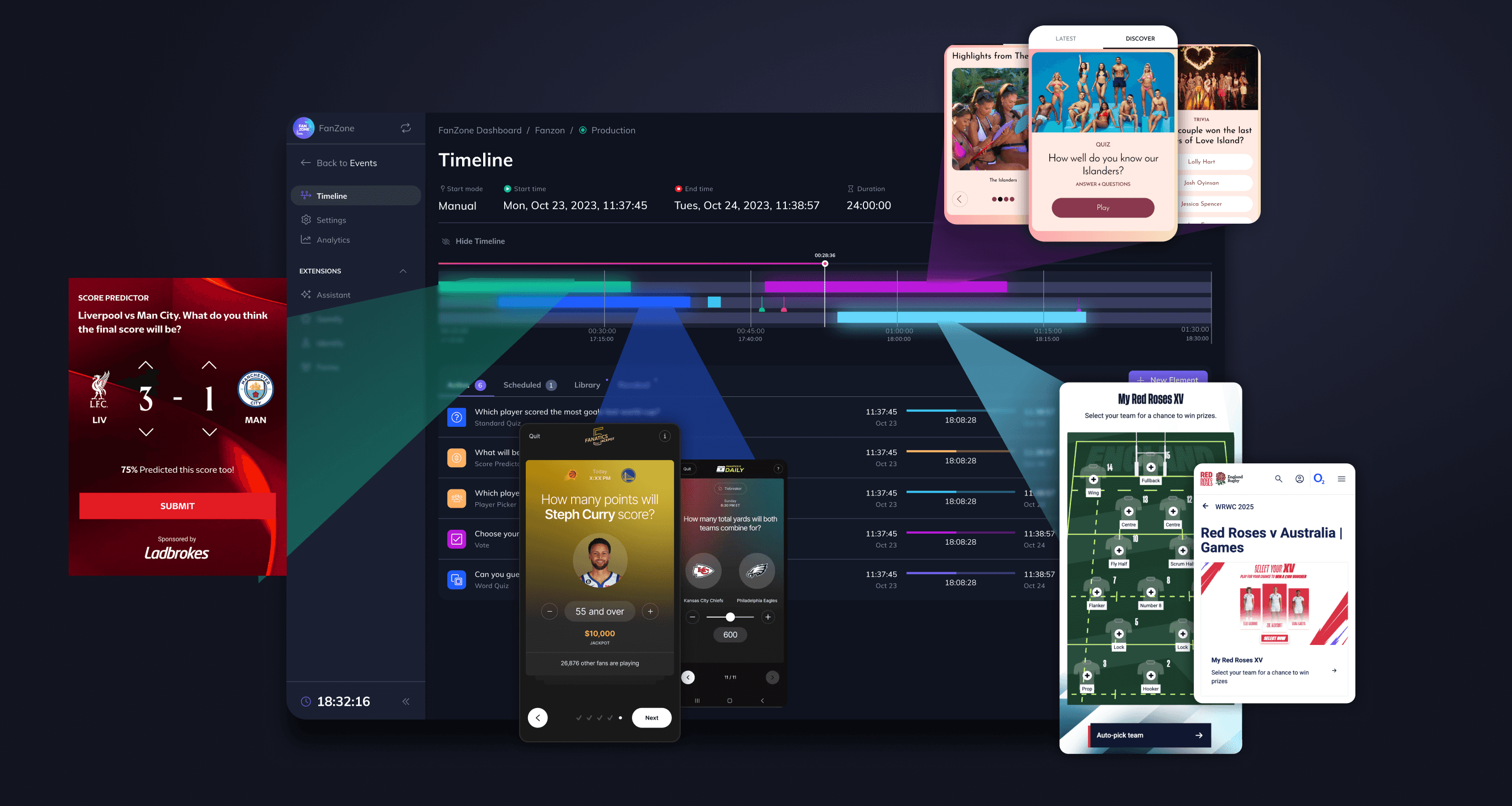 Monterosa - One platform, continuous fan engagement.