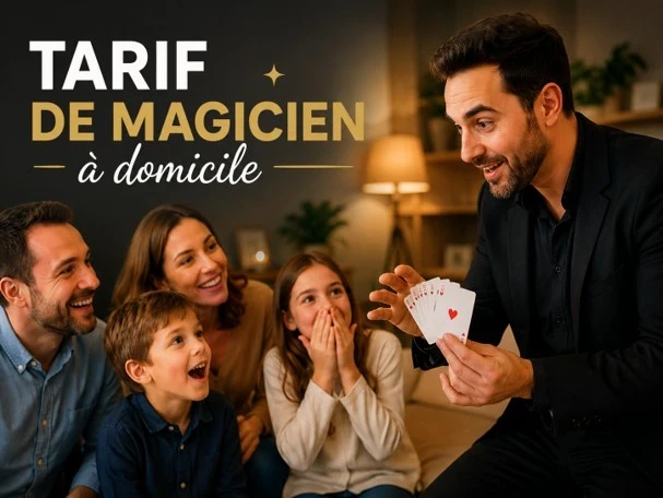 tarif magicien à domicile pour anniversaire