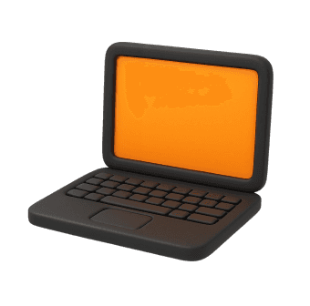 Laptop 3D illustration