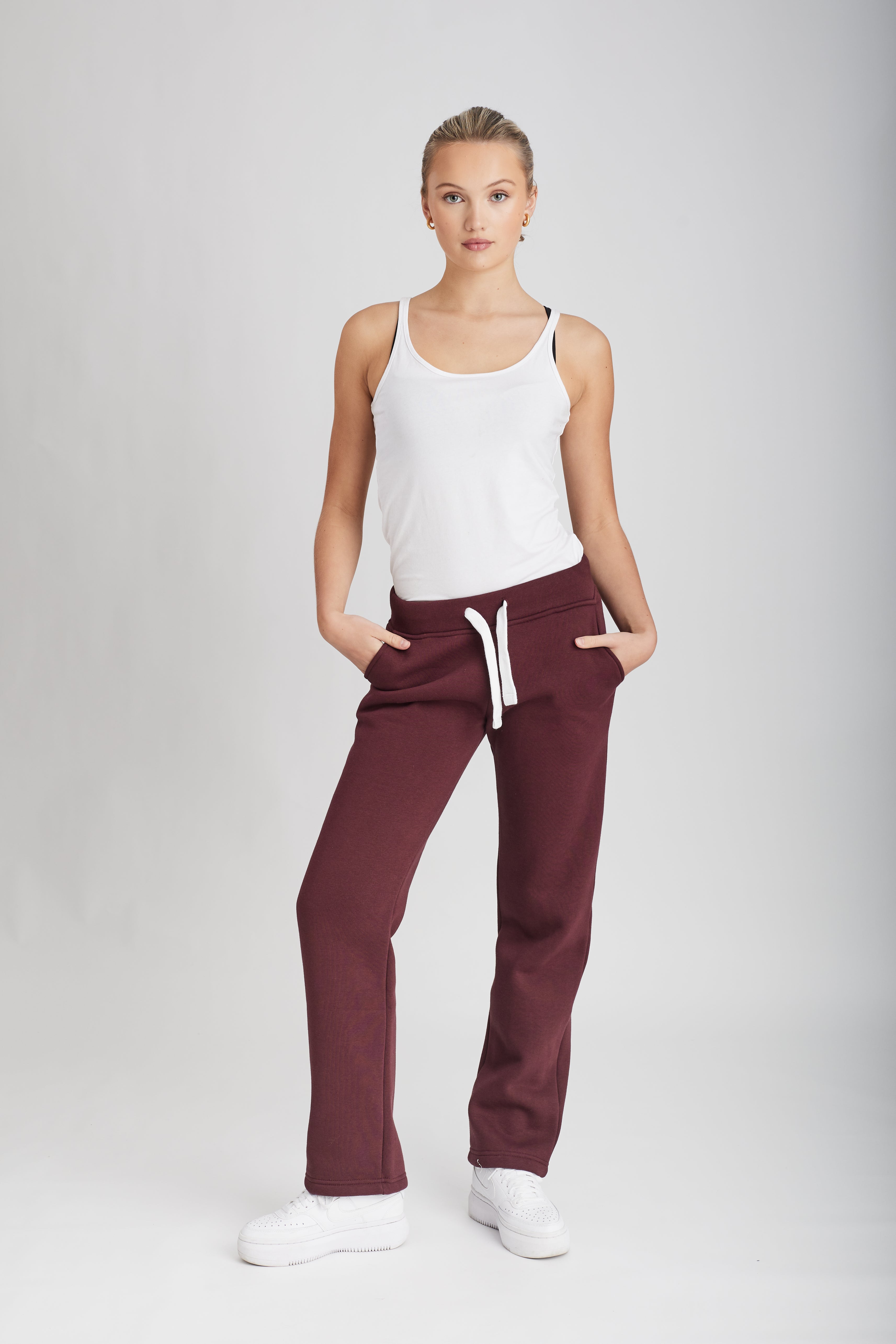 Hoodzip Unisex Original Bordeaux burgundy | Russemerch