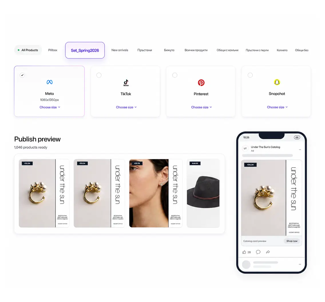 facebook personalized catalog ads | DPA | flow by pansyer
