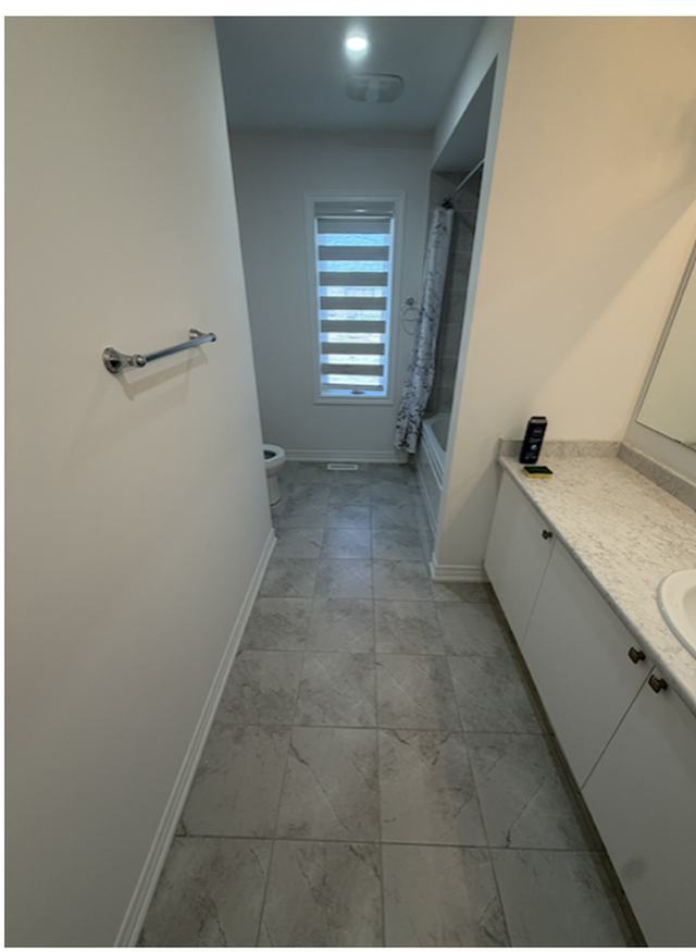 Ensuite Subfloor to Tile — after