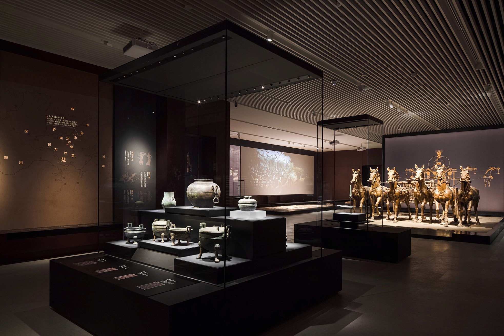湖北省博物館 展覽攤位製作 展場工程 美術館設計概念美術館展品展出方案  
