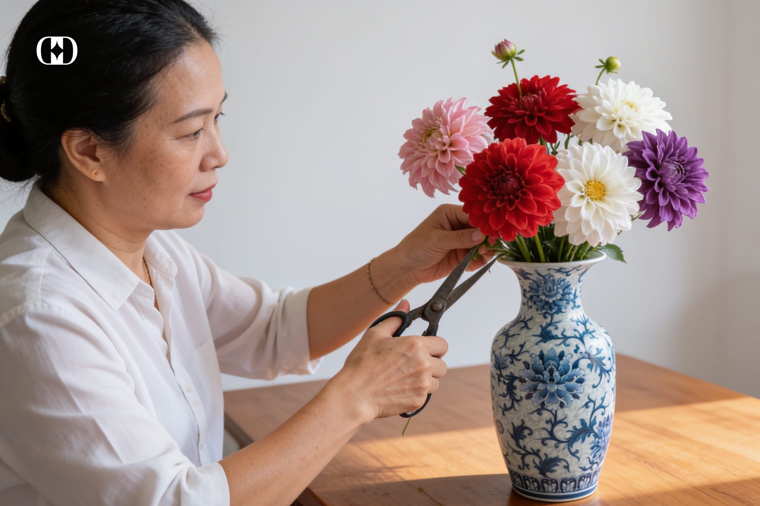 Những lưu ý khi dùng hoa thược dược thắp hương